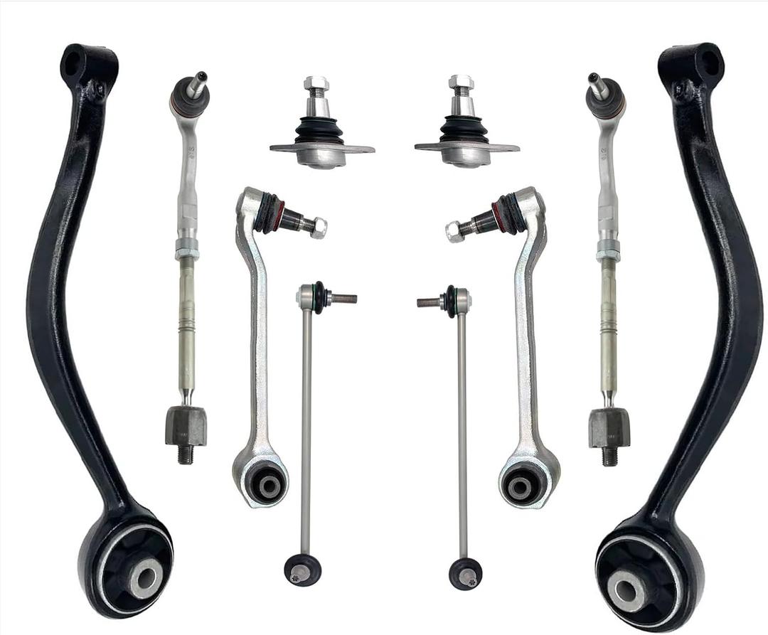 ALADICHE 10Pcs Front Upper Lower Control Arm Compatible with 2011-2017 BMW X3,2015-2018 BMW X4