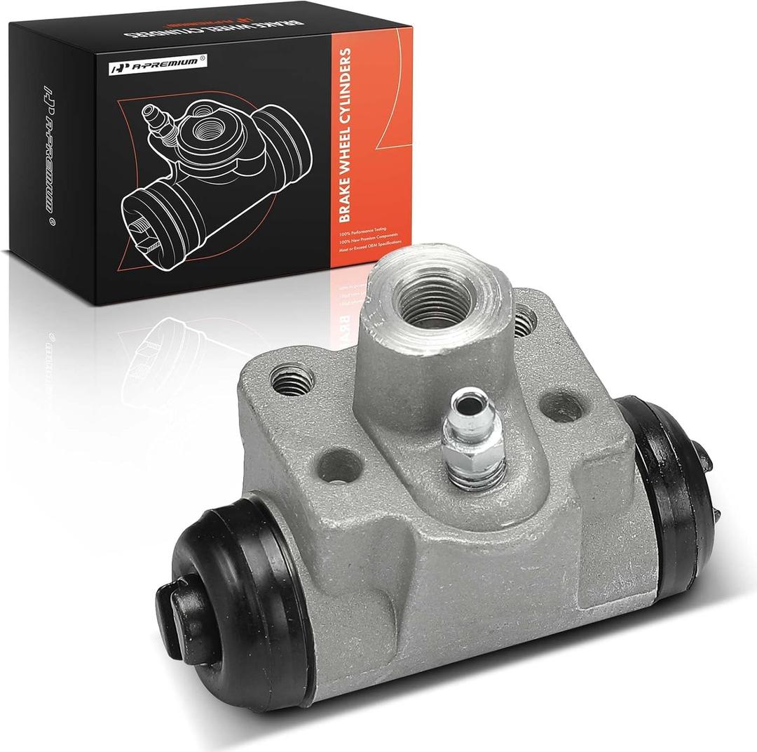A-Premium Rear Left Driver Drum Brake Wheel Cylinder Compatible with Honda Models - Civic Hybrid 2003 2004 2005, Fits 1.3L Models Only, Replace# 43301S6AJ51