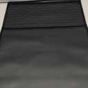 Silicone Coffee Mat 24" x 16", Heat Resistant Non Slip Leak Proof with Concave Convex Design & Detachable Drying Layer, Coffee Bar Mat for Espresso Machine, Coffee Maker Countertops (Black)