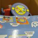 Bluey 6V Ride On Car for Toddlers - Interactive Electric Car for Kids with Sound Effects & Music, Riding Toy for Boys & Girls, Includes 6V Rechargeable Battery & Charger