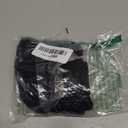 KEKING Thigh High Compression Stockings Footless, Unisex, 20-30mmHg Leg Support Compression Sleeves with Anti-Slip Silicone Band, Opaque, Treatment Swelling, Varicose Veins, Edema, DVT, Black Small