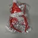 3 x Christmas Headbands for Women Santa Hat Headband Holiday Hair Accessories Red Hat Hair Band Party Favors