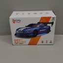 HOLYFUN RC Drift Racing Car Toy for Kids, 4WD 2.4GHz Remote Control Car with 2 Shells, Drift Tires, LED Lights, Extra Drift Tires, 2 Batteries (20 Min)