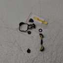 Metal Frameless Case for iPhone 15 Promax, Bezel Less Slim Hard Shockproof Ultra Thin for iPhone 15 Pro Max Case, Minimalist Aluminum Bumper Protective Cover for Men, Black