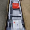 Bellemave Twin Size Metal House Loft Bed with Slide and Stairs,Heavy Duty Playhouse Loft Bed Frame with Storage Shelves for Kids,Teens,Adults,Black