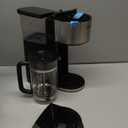 Hamilton Beach Home Barista 7-in-1 Small Coffee Maker with Seven Ways to Brew, 6 Cup Carafe, Drip, Single Serve, French Press, Pour Over, Cold Brew, Easy-Fill Reservoir, Black (46251)