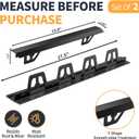 T-Shape Stove Gap Covers Stainless Steel, 2 Pack Stove Gap Filler Easy Retractable Length 13.8" to 27.5", Width 1.85" - ALMCALS Oven Gap Filler Stove Guards Range Trim Kit