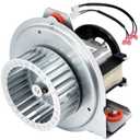Hiorucet HC21ZE117 318984-753 Inducer Motor Assembly for Carrier Payne Bryant, Jakel J238-150-1571 Furnace Draft Inducer Blower Motor HC21ZE117-B with HC21ZE114A Motor and LA11AA005 Blower Wheel.