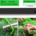 2 x 10 Pc Professional High Speed Steel Mini Hacksaw Blades, 6" / 150mm Bi-Metal HSS Blades, 24TPI, Suitable for Mini/Primary Hacksaw Frame, Cuts Wood, Metal, Plastic, PVC, Aluminum, Copper, Brass