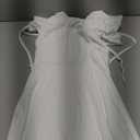 Zebaexf Women's Mesh Dress Long Puff Sleeve Mini Bodycon Sweet Neck Party Mini Dresses for Women, S