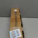 Submersible Pump RGB Pond Filter System Kits,3-in-1 Pond Filter Fountain with Colorful Lights,660GPH Pond Filter Box,Multi-layer Filtration, Applicable to Garden Pond,Fish Tank,Water Feature (Black)