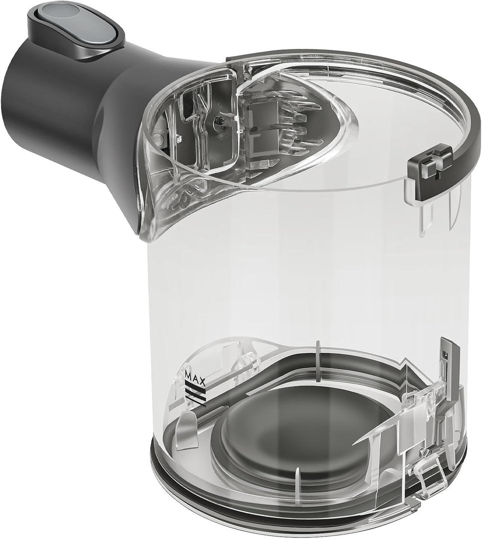 V6 Replacement Dust Bin for Dyson V6 Parts Canister Vacuum Attachments Dust Bucket Container Trash Can Dirt Cup for Dyson V6, Dustbin Part No.965660-01, Interface A/B