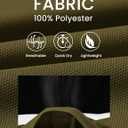 Rdruko Men's Golf Polo Shirt Short Sleeve Moisture Wicking Shirts Collared Outdoor UPF 50+ Pique Jersey Shirts (Green, XXXL)