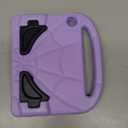 YIHE Shockproof Kids Case for iPad 6th/5th Generation (9.7 inch, 2018/2017), iPad Air 2/1 & Pro 9.7 | Durable Protective Cover with Built-in Screen Protector & Stable Stand, Light Purple