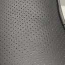 Aukee Car Headrest Pillow Memory Foam Car Neck Pillow with Adjustable Strap Soft Leather Headrest for Driving Home Office Black (1PC)