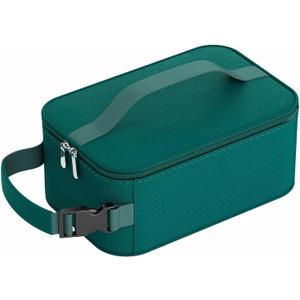 HowFly Small Lunch Box for Men- Small Insulated Snack Bag for Kid - Mini Cooler Bag Resuable Freezable Lunch Bags Thermal Lunchbox for Women Kids Work - Malachite Green