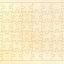 30 Piece Blank Puzzle with Tray to Draw on, Each Piece is Unique, Custom Puzzle for Crafts & DIY, Make Your Own Wooden Jigsaw Puzzles