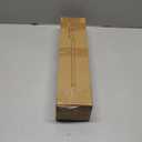 2 Pack Modern Black Curtain Rods Set for Windows 28 to 48 Inches Adjustable Length Heavy Duty 1" Diameter Window Curtain Rod with Decorative Finials for Outdoor Bedroom Kitchen Living Room