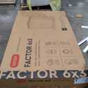 Keter Factor 6x3 Outdoor Storage Shed Kit-Perfect to Store Patio Furniture, Garden Tools Bike Accessories, Beach Chairs and Push Lawn Mower, Taupe & Brown