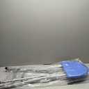 Be&xn Folding Stools for Adults Portable, 28 inch Collapsible Stool Heavy Duty, Indoor Tall Bar stools with Handle, Plastic Counter Barstool Chair for Kitchen Outdoor Travel-Blue