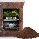 BNOSDM Reptile Soil Substrate Fluffy Small-Strand Reptile Substrate and Snake Bedding Clean Natural Terrarium Bedding for Lizards Snakes Tortoises Tarantulas