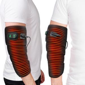 Heating Pad for Arm Elbow Heating pad, Heated Arm Sleeve with 4 Heat Settings and 3 Timer Modes,Arm Heating Pad Sleeve with 78.5" Inch Long Charge CordPolyester