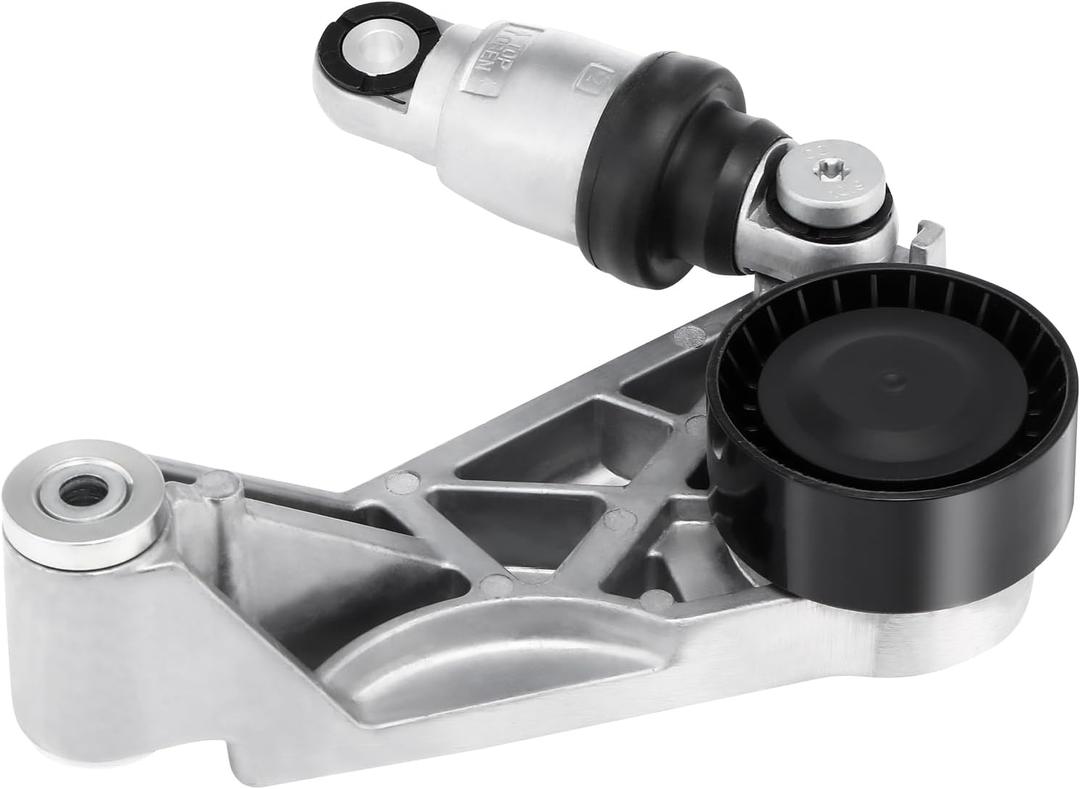 04627038AA Belt Tensioner and Pulley Assembly Fit For Jeep JK Wrangler 2012 2013 2014 2015 2016 2017 2018 V6 3.6L, Replace# 04627038AA, 4627038AA