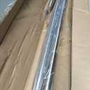 Antique Bronze Disc Curtain Rods, 84-144 Inches Window Curtain Rod,Adjustable Room Darkening Drapery Rod with Aluminum Finials and Brackets,Wrap Around Design