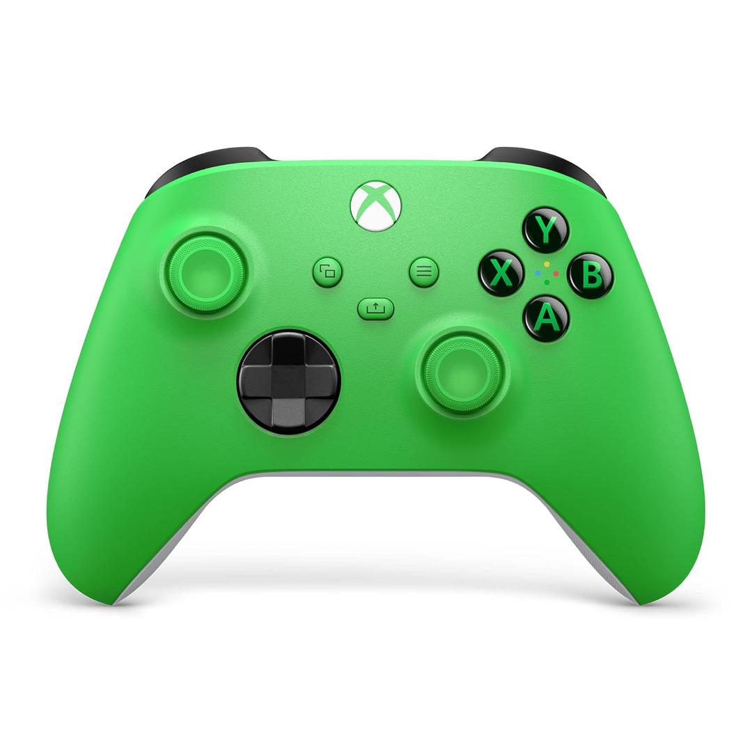 Xbox Core Wireless Gaming Controller Velocity Green Series X|S, One, Windows PC, Android, and iOS Green