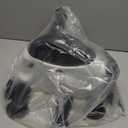 Under Desk Bike Pedal Exerciser, Portable Mini Exercise Bike with LCD Display for Home/Office, Desk Cycle for Leg/Arm with Handle, Leg Exerciser While Sitting for Seniors (White)