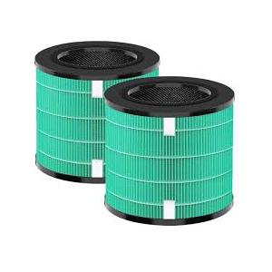 Replacement Air Filter MK08 MK09 Compatible With MK08W MK09W Purifier,H13 True HEPA 4-Stage Filtration Activated Carbon Filter(2-Pack)