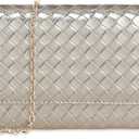 U+U Small Crossbody Bags for Women, Clutch Bag with Removable Chain, Card Slots & Phone Pocket - Lightweight Purse (10Colors)