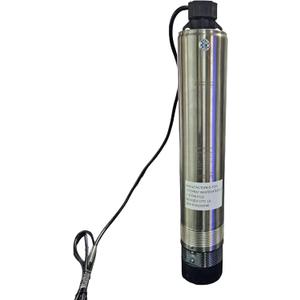 4 Inch Jetspray Wastewater Submersible Bottom Suction Well Septic Pump, Sprinkler Pump,1/2HP,115V/60HZ,25.5GPM,165FT Head Pressure, Stainless Steel Deep Well Pump, Septic Tank System, Treatment System