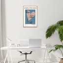 Pablo Picasso Framed Abstract Wall Art Prints Pablo Picasso Prints Modern Room Decor Abstract Art Minimalist Wall Decor Line Art 12"x16" Natural Framed
