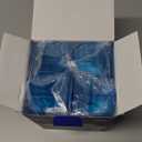 4 Pack Humane Mouse Traps No Kill, Catch and Release Live Mouse Trap Indoor for Home, Reusable Mice Trap Cage with Cleaning Brush(Blue)