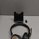 Wireless Headset, 5.3 Bluetooth Headset with Microphone Noise Canceling & USB Dongle, 50hrs Wireless Headphones with Mic Mute & Charge Dock for Call Laptop Computer Phone Teams Office Remote Work