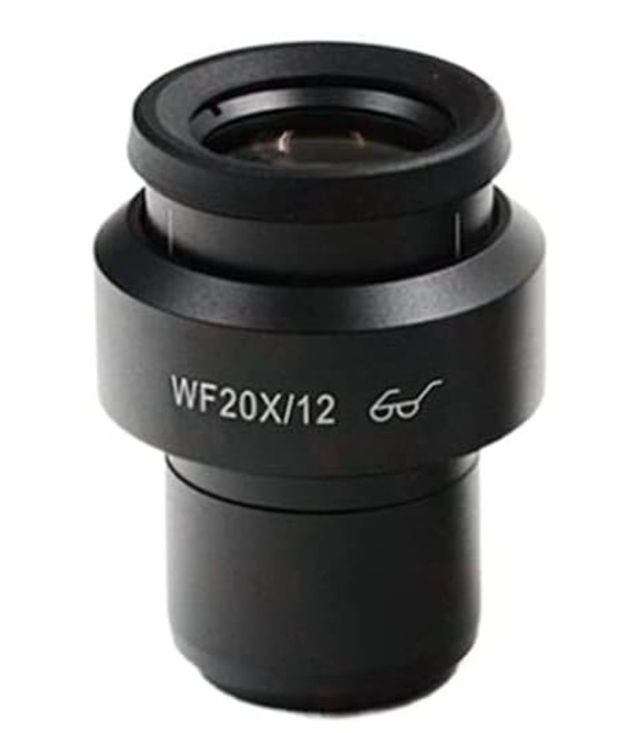 Microscope Kit WF20X 12mm Microscope Eyepiece 20X Super Wide Field high Eye Point micropaneling Lens Accessories Eye Cups Mount 30mm Microscope Lens Adapters