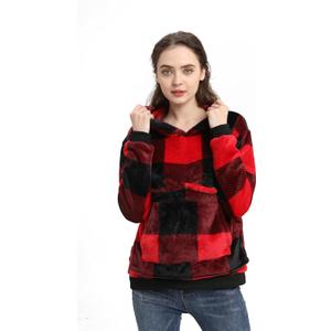 LINYUCHEN Cat Pouch Hoodie Large Pet Pouch Sweatshirt Puppy Kitten Holder Carrier Pullover Tops for Women (Red), Large