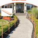 VEVOR Wooden Garden Stakes, 25 Pcs 36 x 0.5 x1.5 in Survey Grading Stakes, Garden Ground Stake with Sharp Point, Fir Wood Plant Support Stake, Sign Posts for Silt Fence Backyard Boundaries Baselines