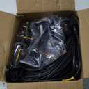 addlon 54(48+6) FT Solar String Lights Waterproof,Patio Lights Solar Powered with Remote & USB Port 15+1 LED Shatterproof Bulbs 3 Light Modes, Dimmable Solar Light for Camping Backyard Garden