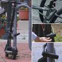 Via Velo Mini Bike U Lock| Pro Mini U Lock 20CrMnTi Steel Anti-Theft 16mm Shackle with Bracket insize:5.7 x 3.5 in and Sold Secure Diamomd Approval for All Bikes Electric Bike,Electric Scooters
