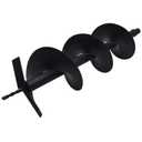 8-in Earth Auger Drill Bit, Garden Plant Flower Auger Rapid Planter Compatible Gas Powered Post Fence Hole Digger with 3/4 Shaft