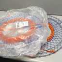 Palmyth Wire Grid Bottom Crab Nets Two Ring Crab Kit with Harness and Bait Clip 24 X 20 X 12