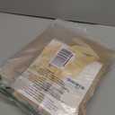 Foil Stripe Gold Sheer Curtains 72 inches Length 2 Panels with Grommets 52 inches Widith, Semi Transparant Curtains for Living Room and Multiple Rooms, Light Filtering Window Treatment