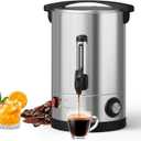 Garvee 70 Cup Commercial Coffee Urn, 10L Stainless Steel