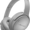 Bose QuietComfort Headphones - Wireless Bluetooth Headphones, Active Over Ear Noise Cancelling and Mic, USB-C Charging, Deep Bass, Up to 24 Hours of Playtime, Moonlight Grey - Limited Edition Color