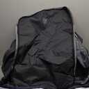 Rolling Car Seat Travel Bag, Padded Carseat Travel Backpack for Airplane,Large Durable Travel Bag with 4 Wheels,Adjustable Shoulder Strap and Waterproof Base Dark Grey