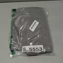 Hiasan Valance Curtains for Kitchen Blackout Thermal Insulated Solid Window Curtain Valance, Grey, 60 x 18 Inches, 1 Panel