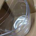 BARsics Large Clear Ice Bucket 3 Gallon(12L), Beverage Tub for Parties (2 Pack)