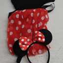 Kid Girls Polka Dots Princess Dress Toddler Ballet Dresses with Headband (3-4T, 0288red)